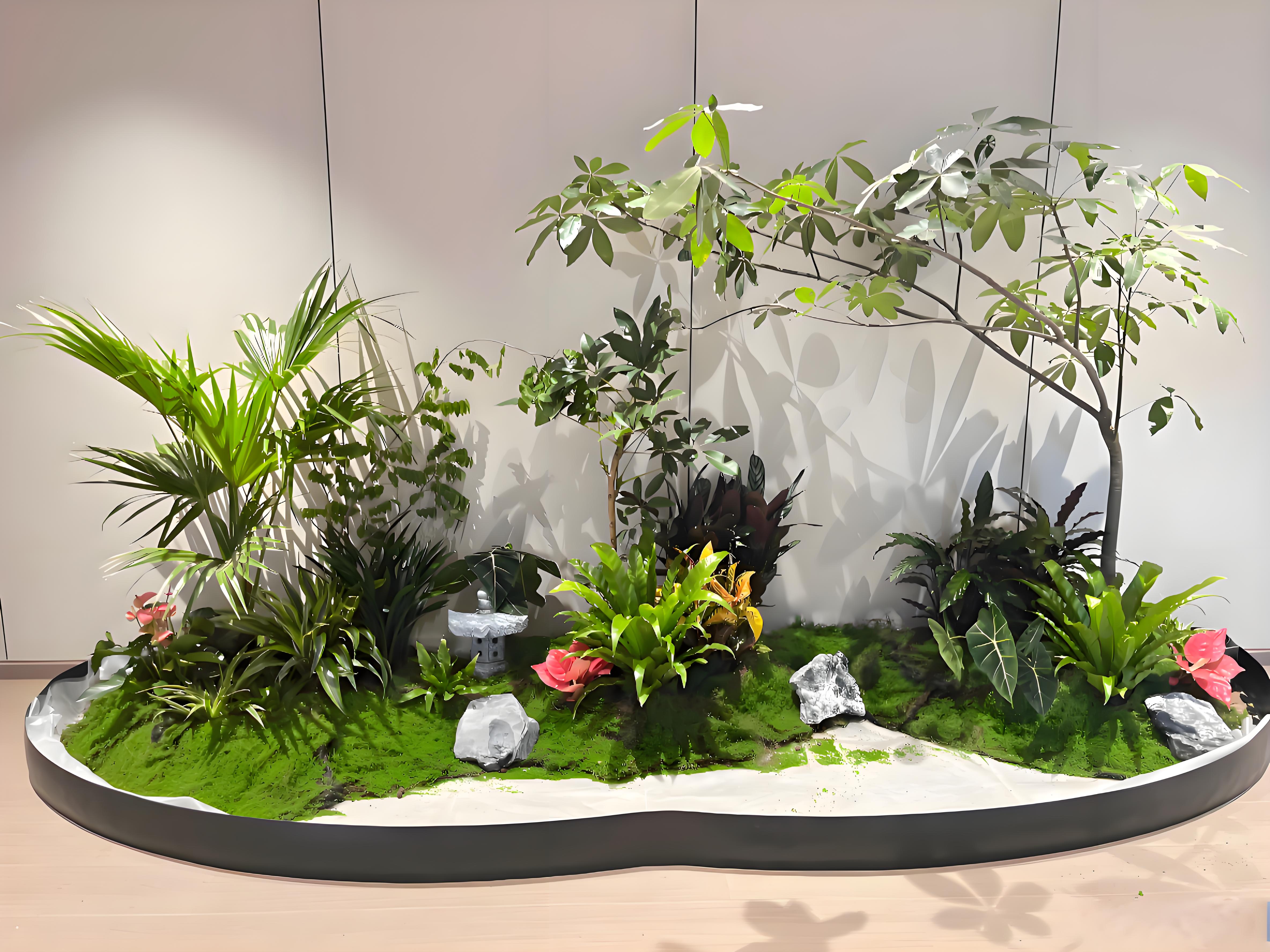 专业花木出租,宁波北仑花木出租的不二之选